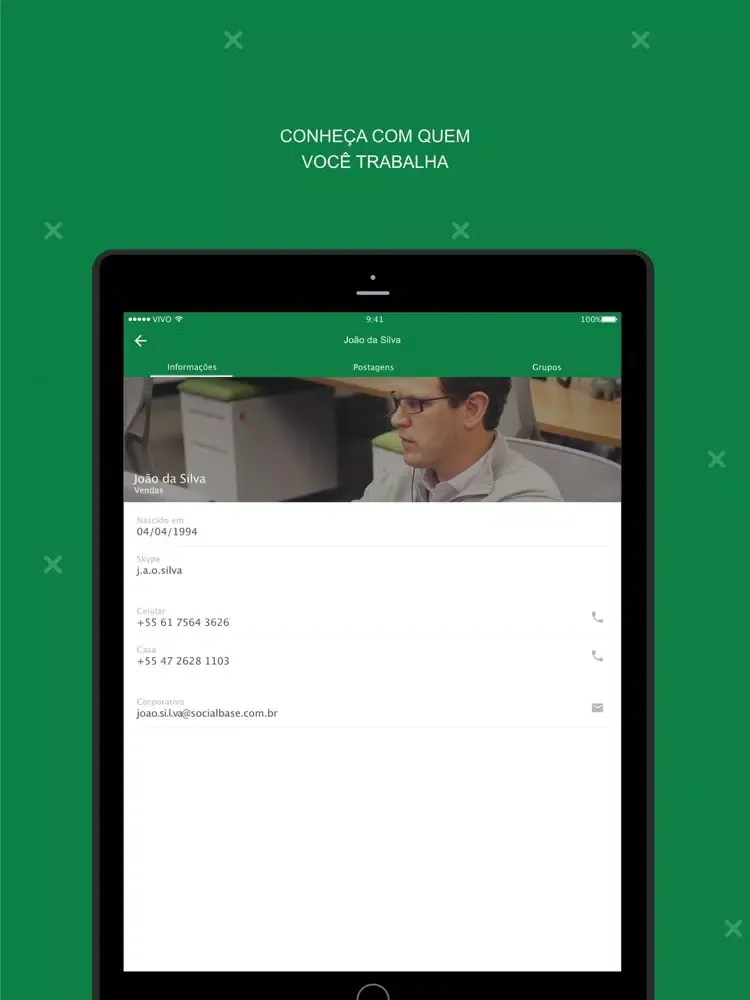 Скриншоты Rede Conectize iPad 