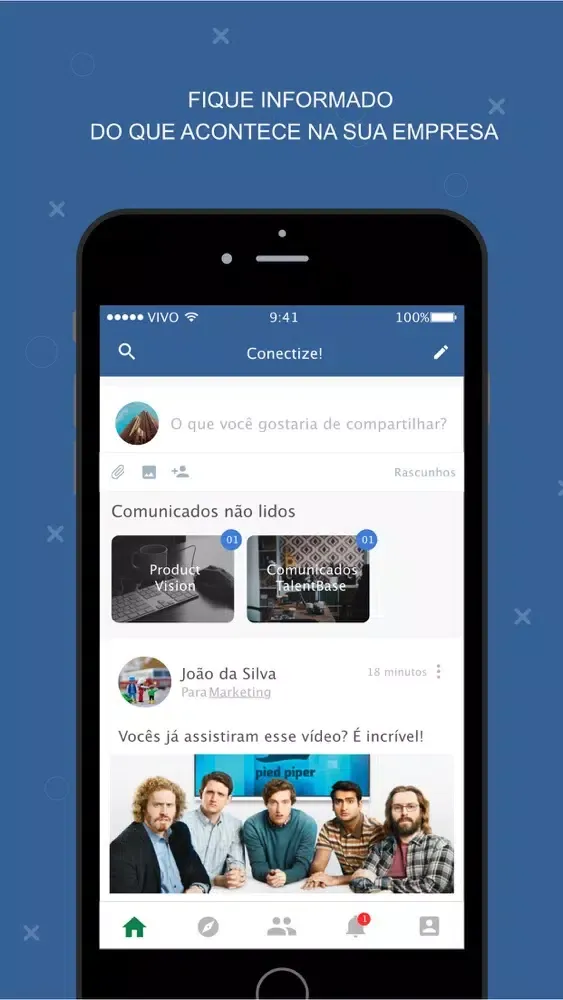 Скриншоты Rede Conectize