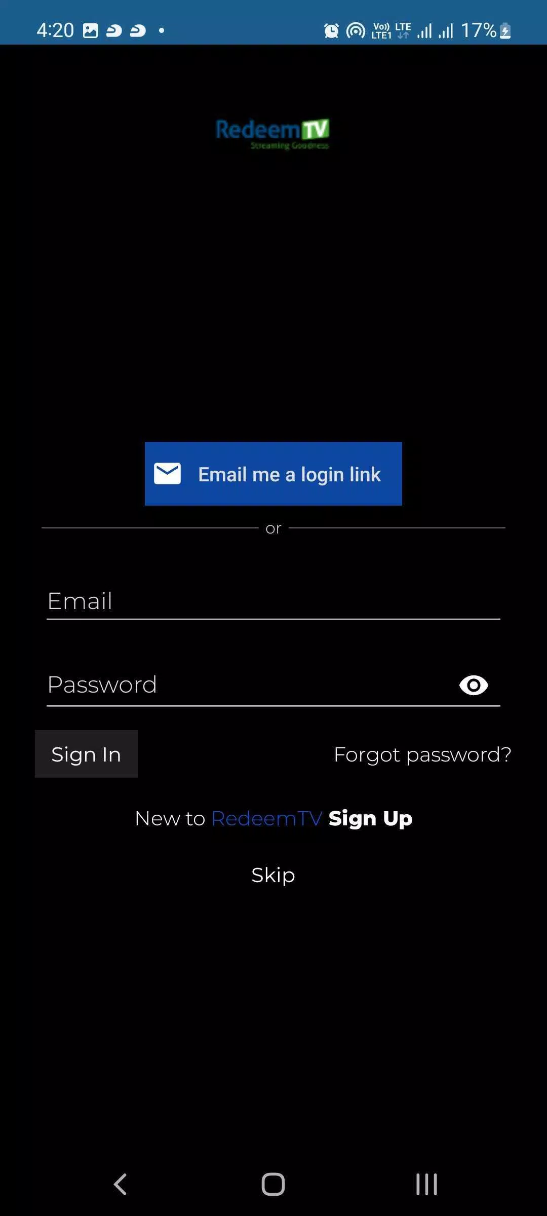 Redeem TV Screenshots