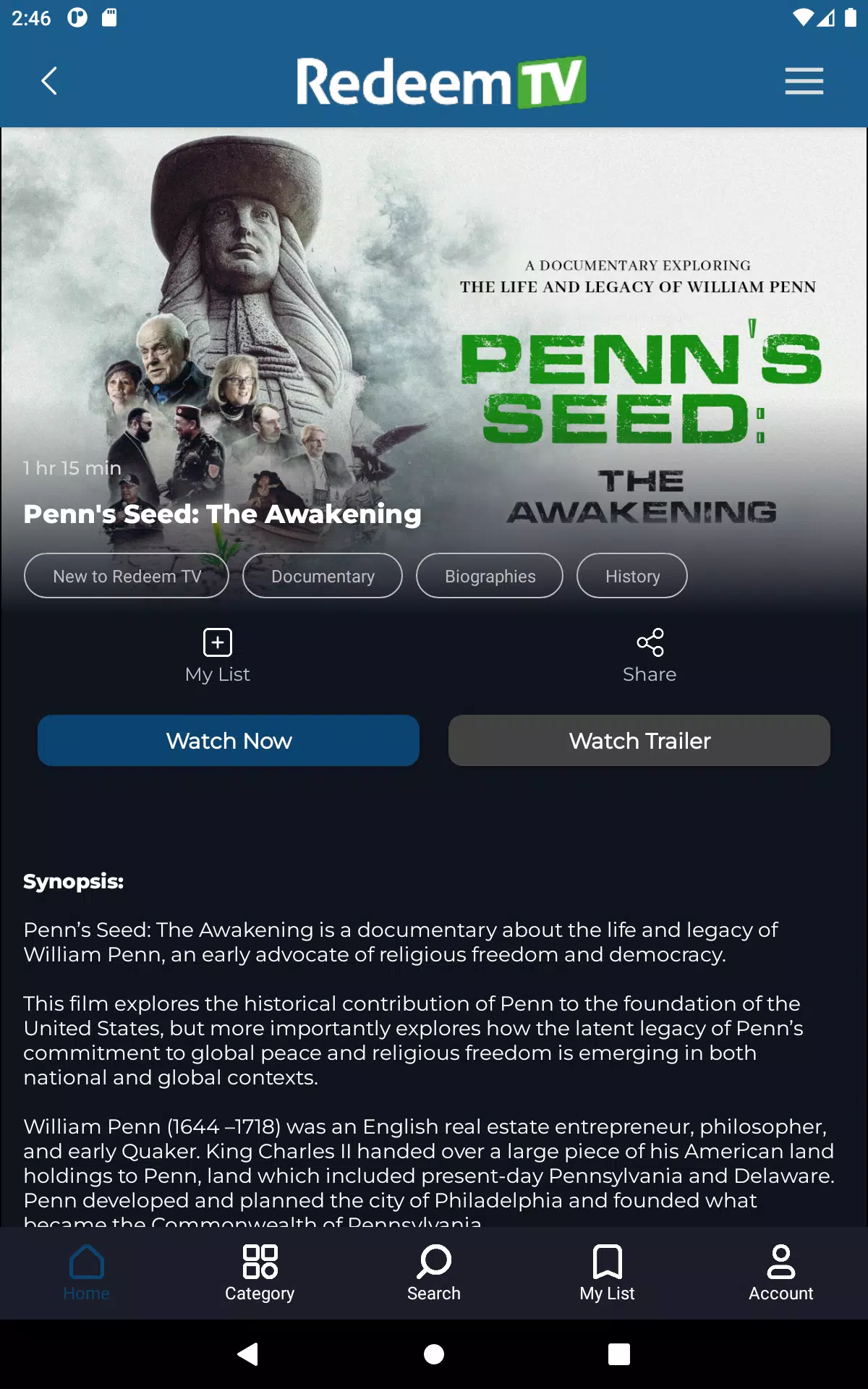 Redeem TV Screenshots