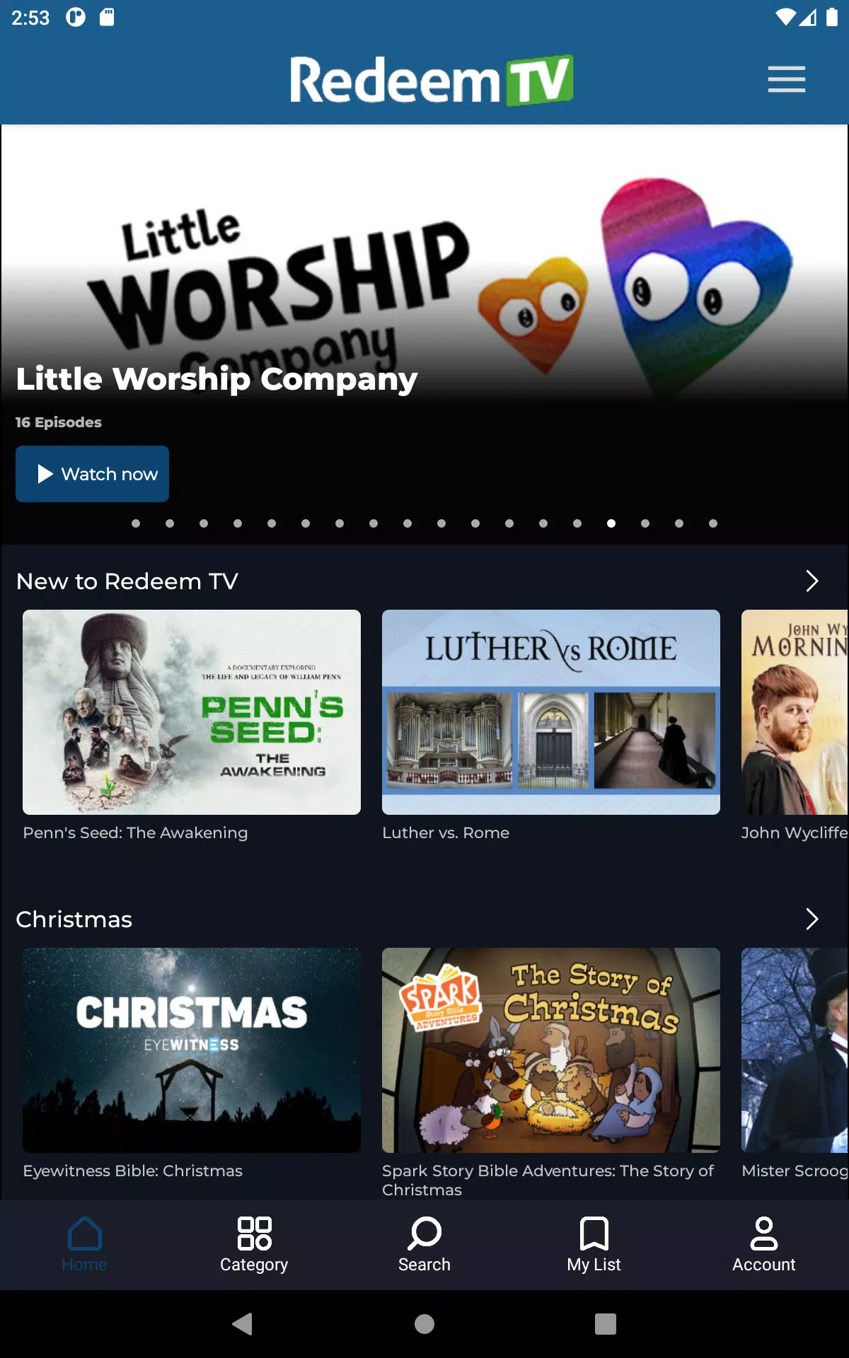 Redeem TV Screenshots