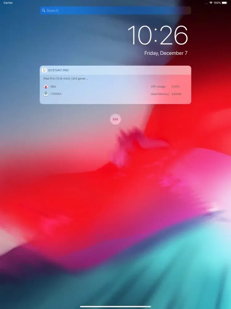 iSystant Pro-System Monitor iPad 应用截图