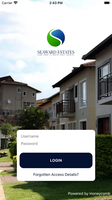 ภาพหน้าจอของ Seaward Resident's App