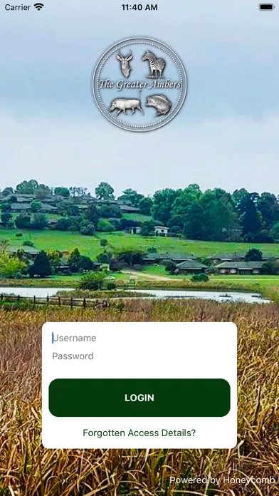 Captures d'écran de The Ambers Resident's App