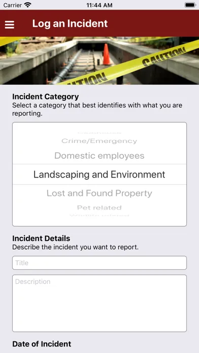 Zrzuty ekranu The Gardens Resident's App
