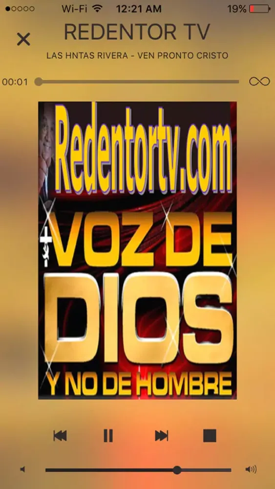 Capturas de pantalla de Redentor TV