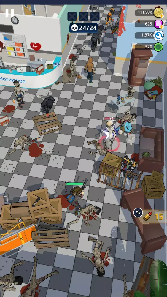 Capturas de tela do SDS : Shoot, Drive, Survive
