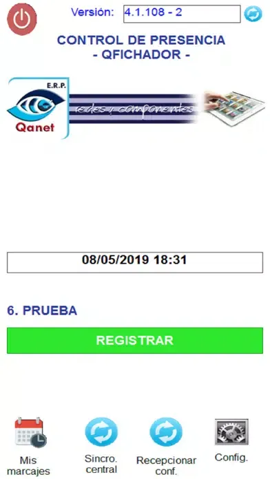 QANET APP TIME Screenshots