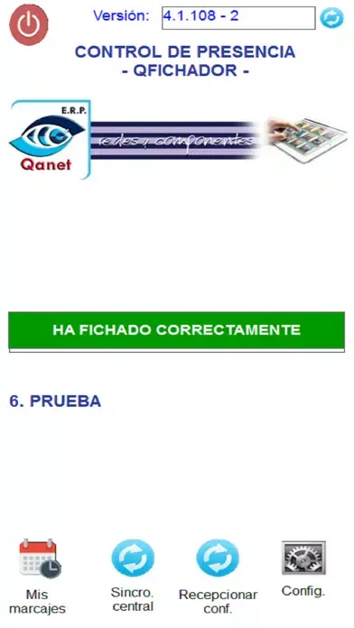QANET APP TIME Screenshots