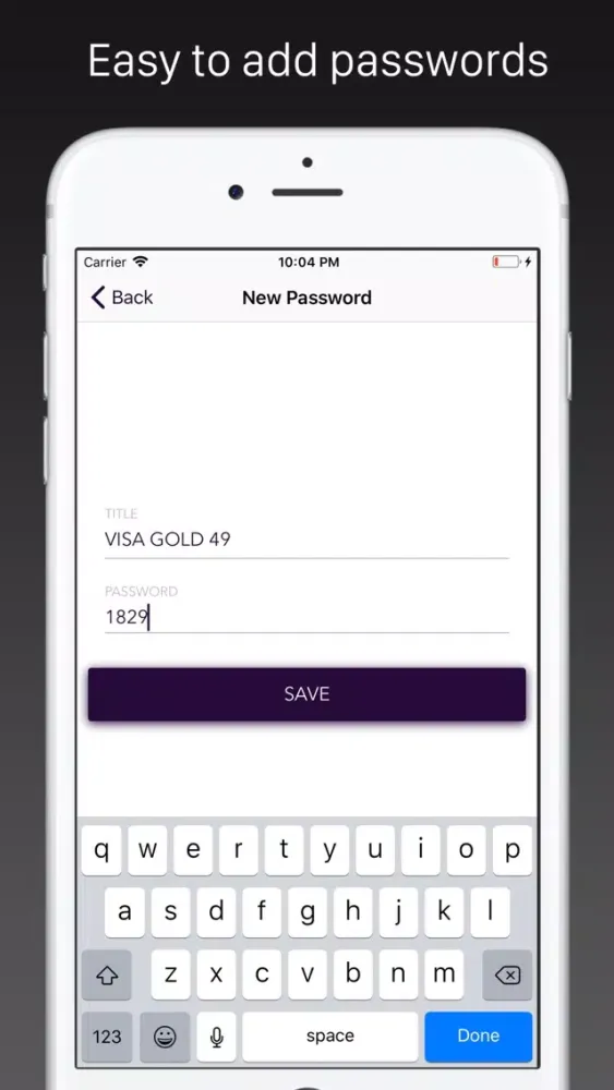 Скриншоты PassKeep - Password Keeper