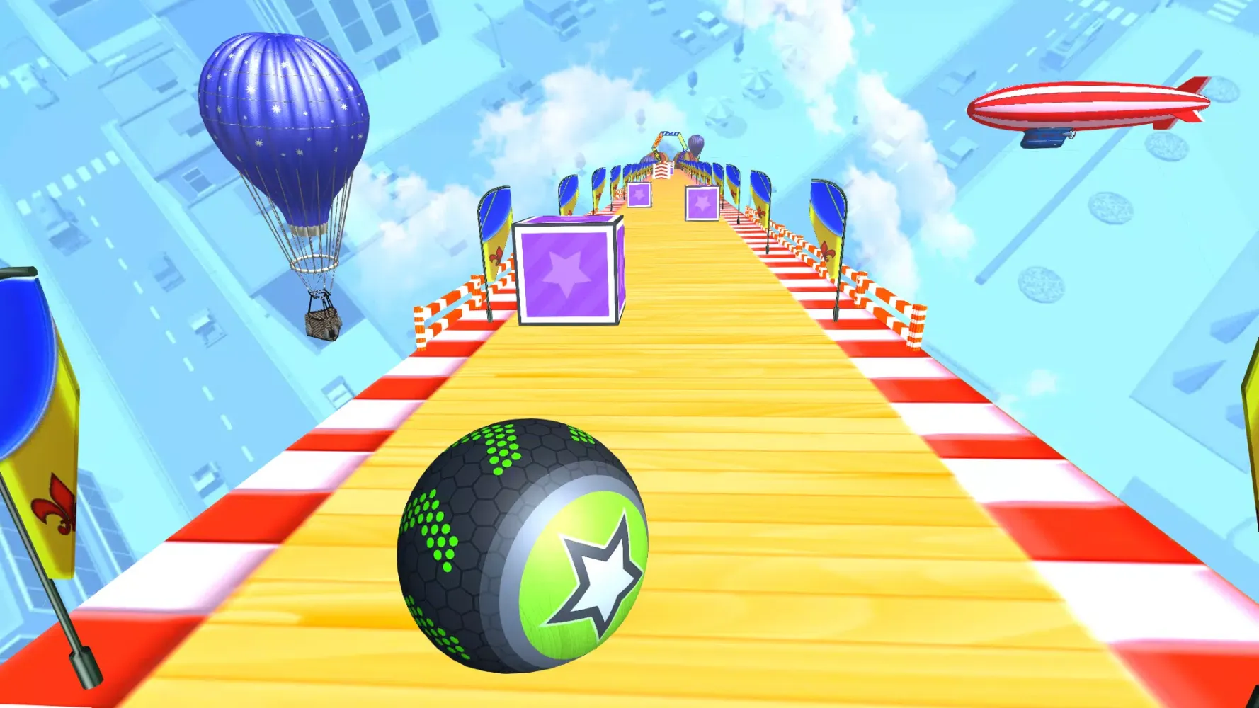 Rolling 3D Sky Ball Screenshots
