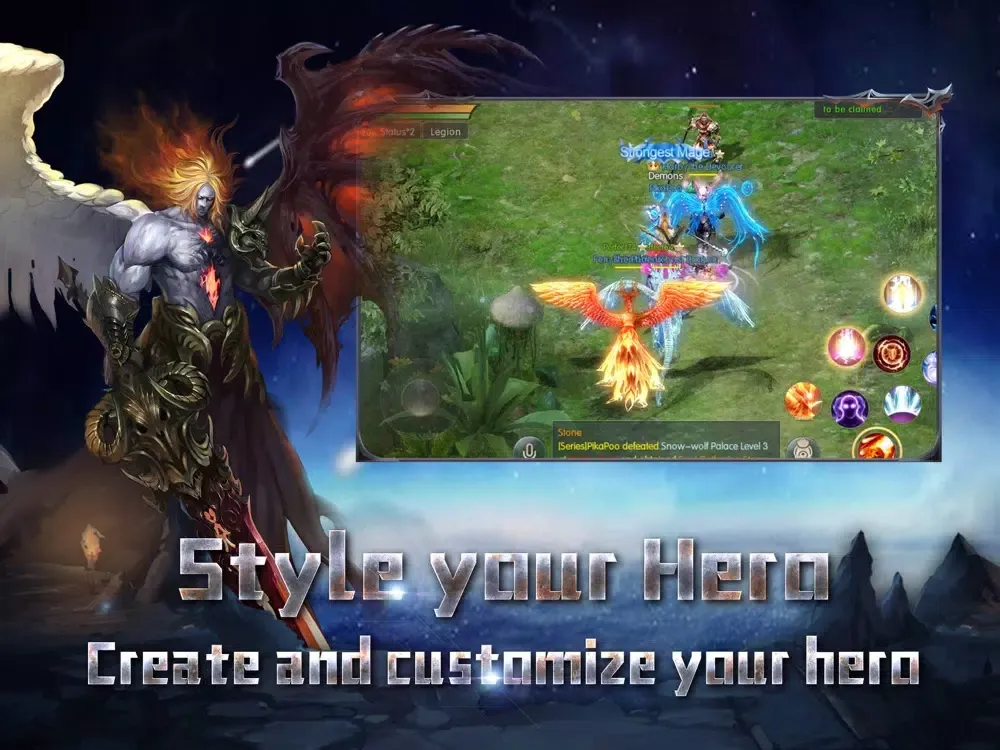 Capturas de pantalla de Fantastic Eudemons iPad 
