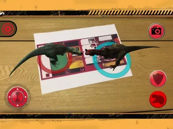 Dinosaur Battle iPad  Screenshots
