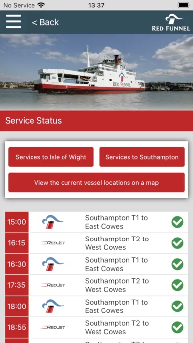 تصاویر Red Funnel Ferries