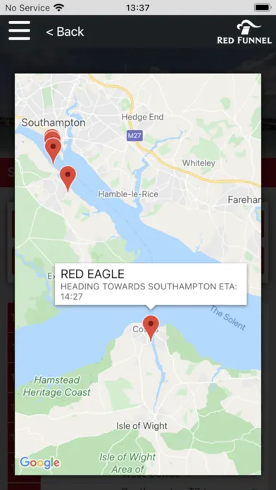 تصاویر Red Funnel Ferries