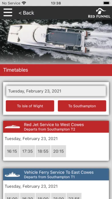 تصاویر Red Funnel Ferries