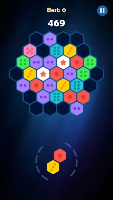 Hex Merge! スクリーンショット