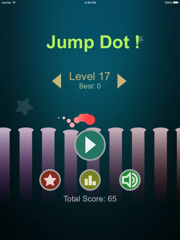 Zrzuty ekranu Jump Dot Dash iPad 