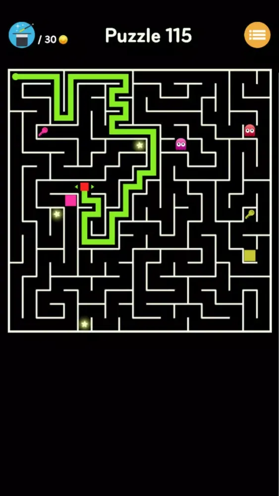 Zrzuty ekranu Maze World Puzzles
