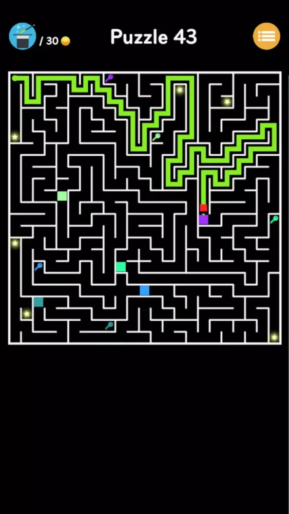 Zrzuty ekranu Maze World Puzzles