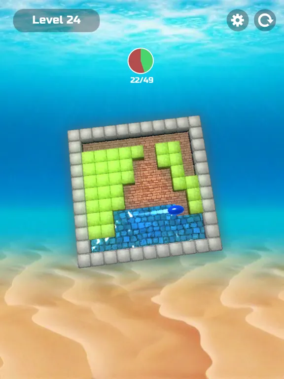 Water Roll iPad  Screenshots