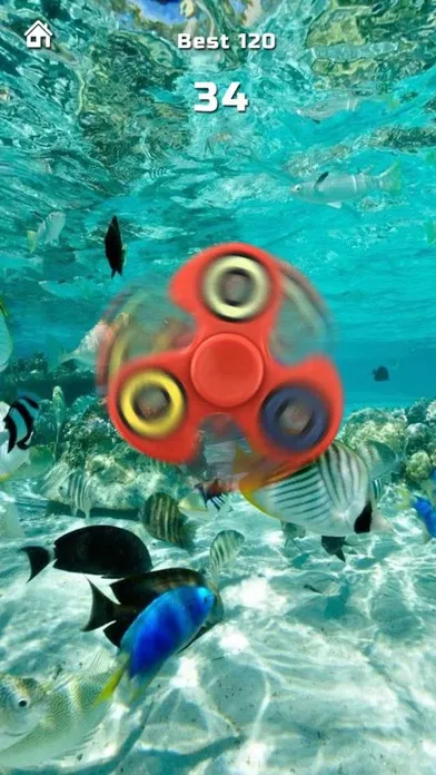 Скриншоты Fidget Hand Spinner!