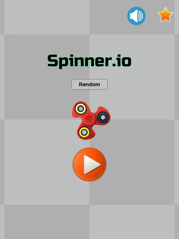 Tangkapan layar Fidget Spinner.io iPad 