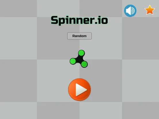 Tangkapan layar Fidget Spinner.io iPad 