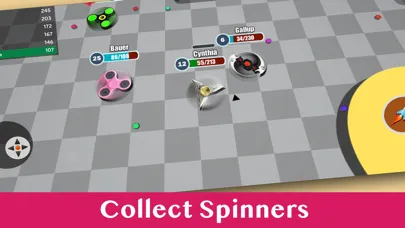 Tangkapan layar Fidget Spinner.io