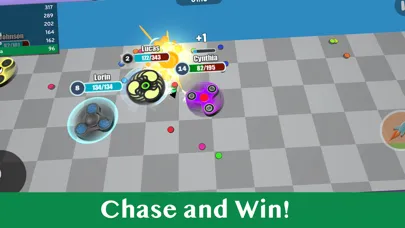 Tangkapan layar Fidget Spinner.io