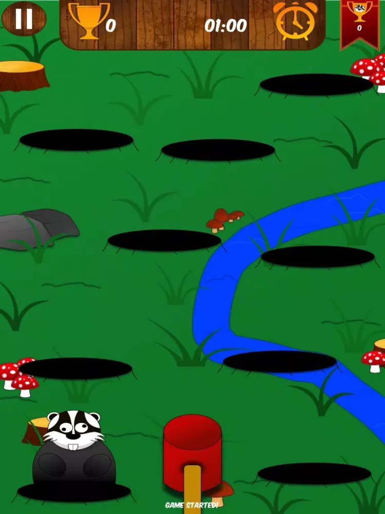 Zrzuty ekranu Bad Badger iPad 