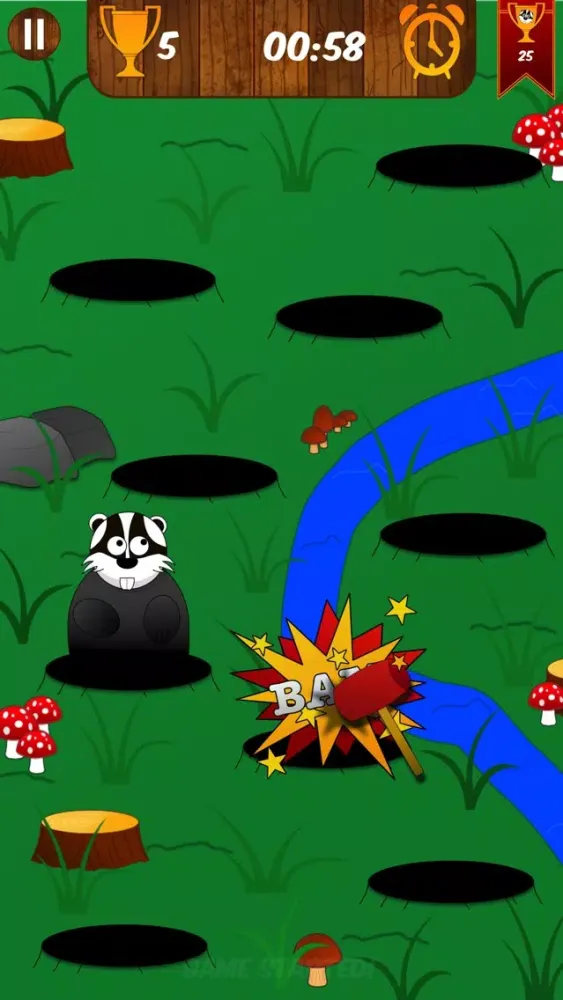 Zrzuty ekranu Bad Badger