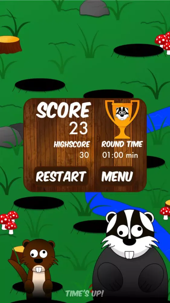Zrzuty ekranu Bad Badger