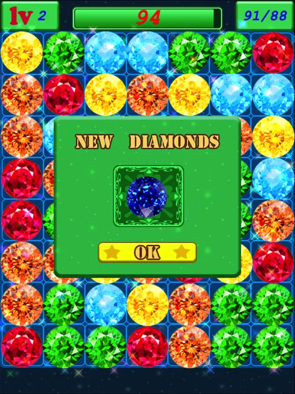 Zrzuty ekranu Jewel Mania iPad 