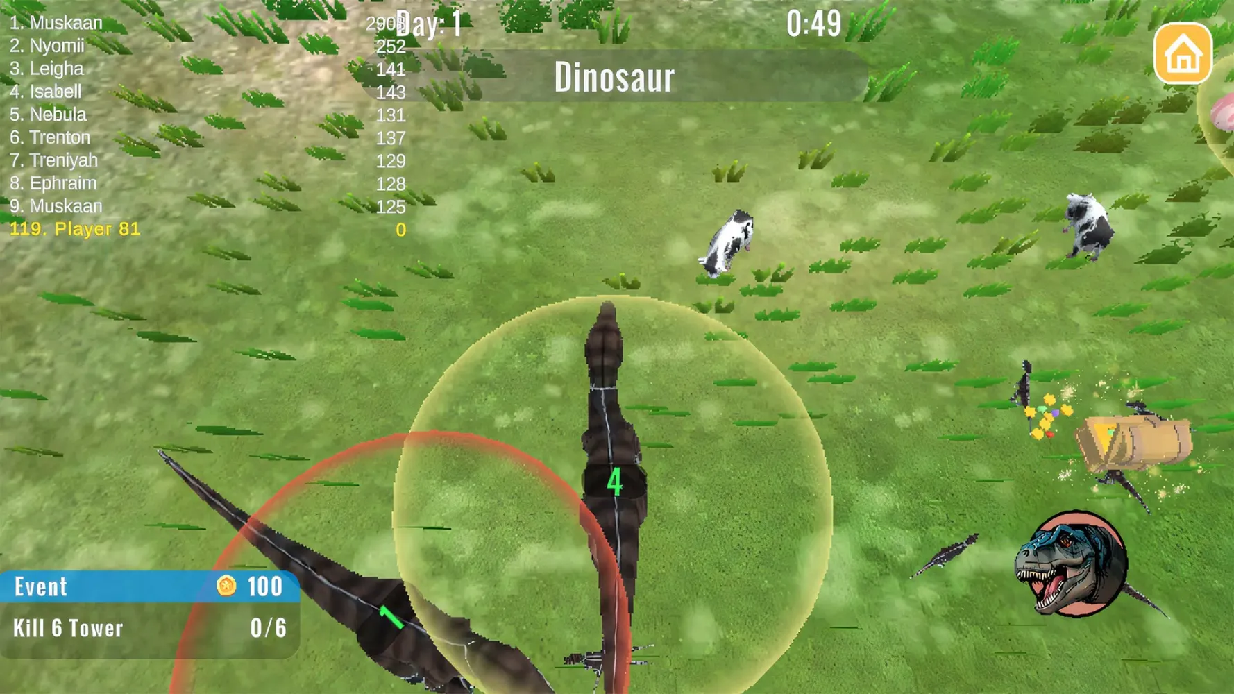 dinosaur war Screenshots