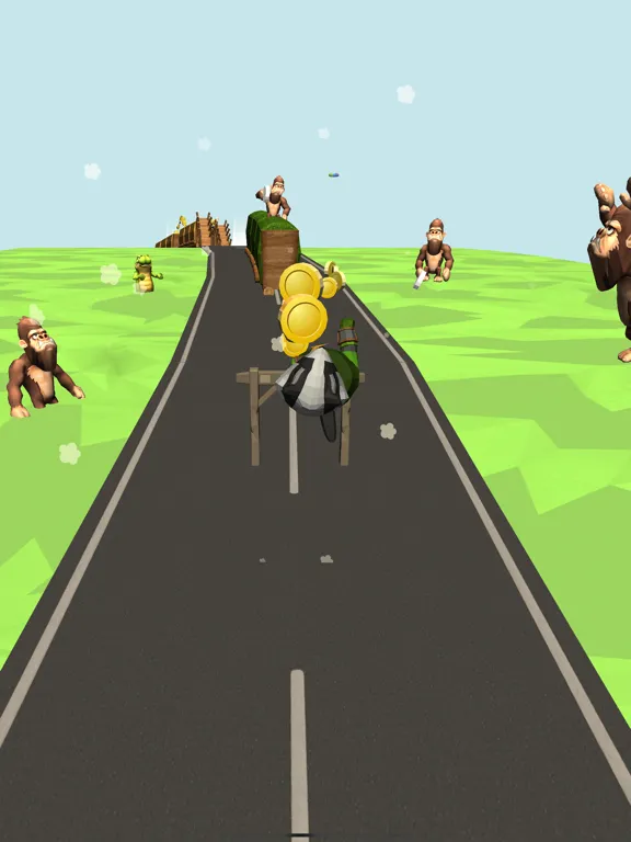 Tangkapan skrin Running Animal iPad 