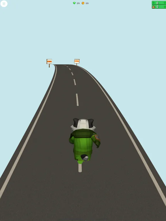 Tangkapan skrin Running Animal iPad 