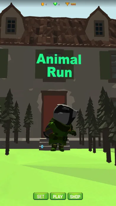 Tangkapan skrin Running Animal