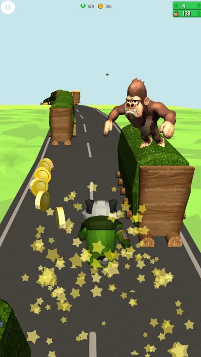 Tangkapan skrin Running Animal