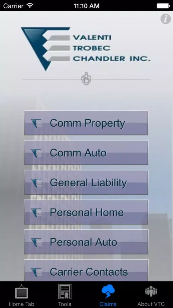Capturas de tela do VTC Ins