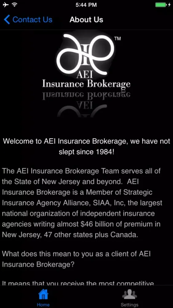 AEI Insurance Brokerage स्क्रीनशॉट