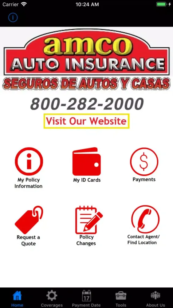 Captures d'écran de Amco Auto Insurance
