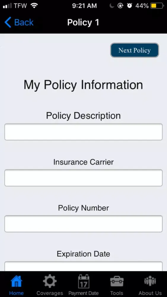 Amco Insurance Screenshots