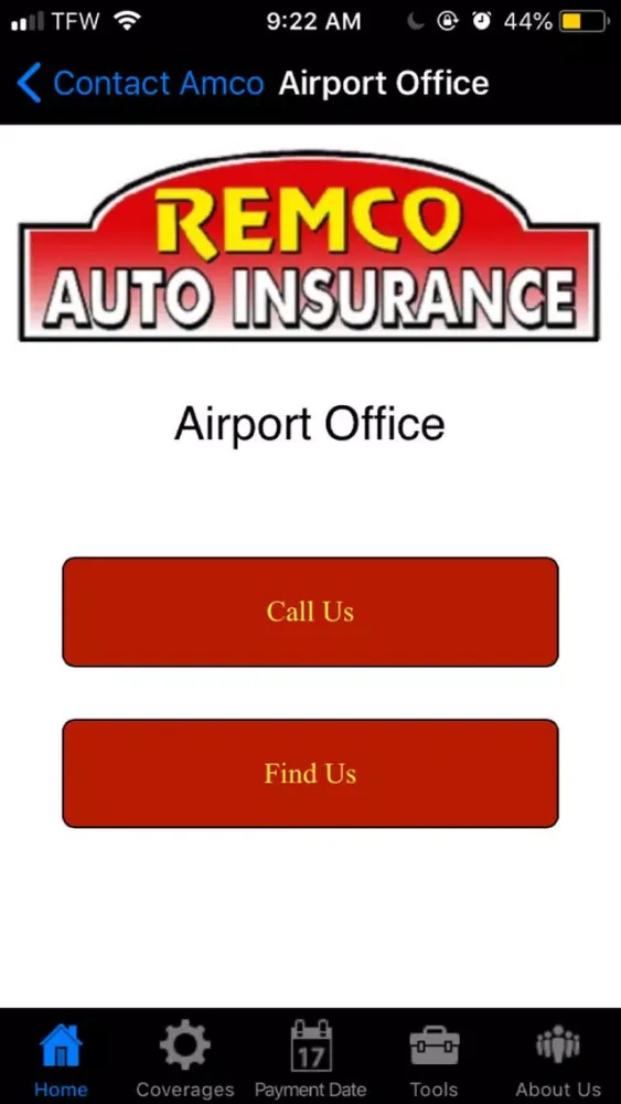 Amco Insurance Screenshots