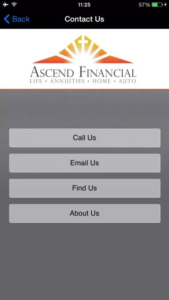 Zrzuty ekranu Ascend Financial