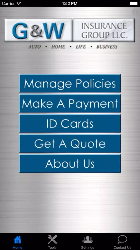 Capturas de pantalla de G&W Insurance Group, LLC