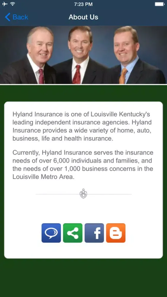 Hyland Insurance Screenshots