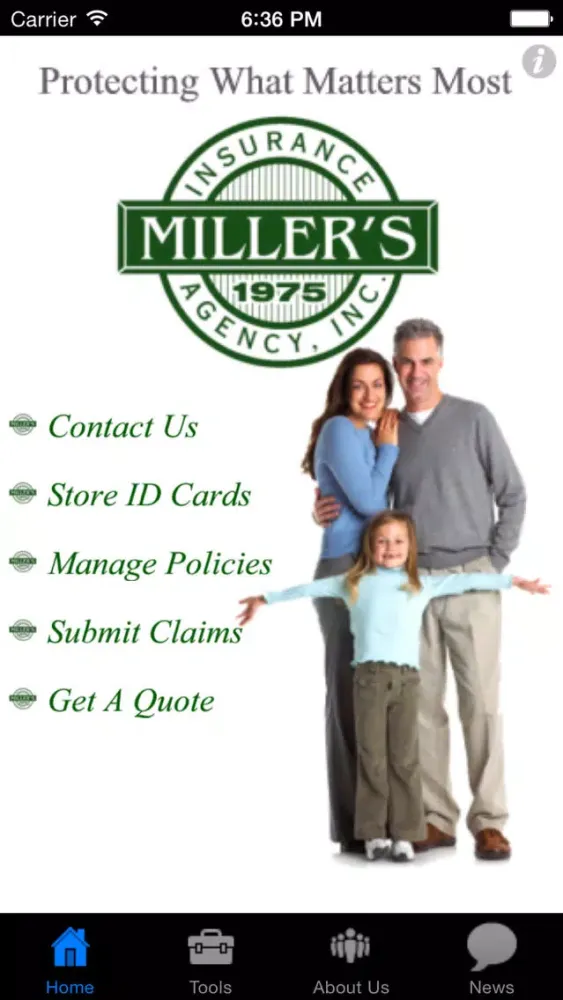 Miller's Insurance Agency स्क्रीनशॉट