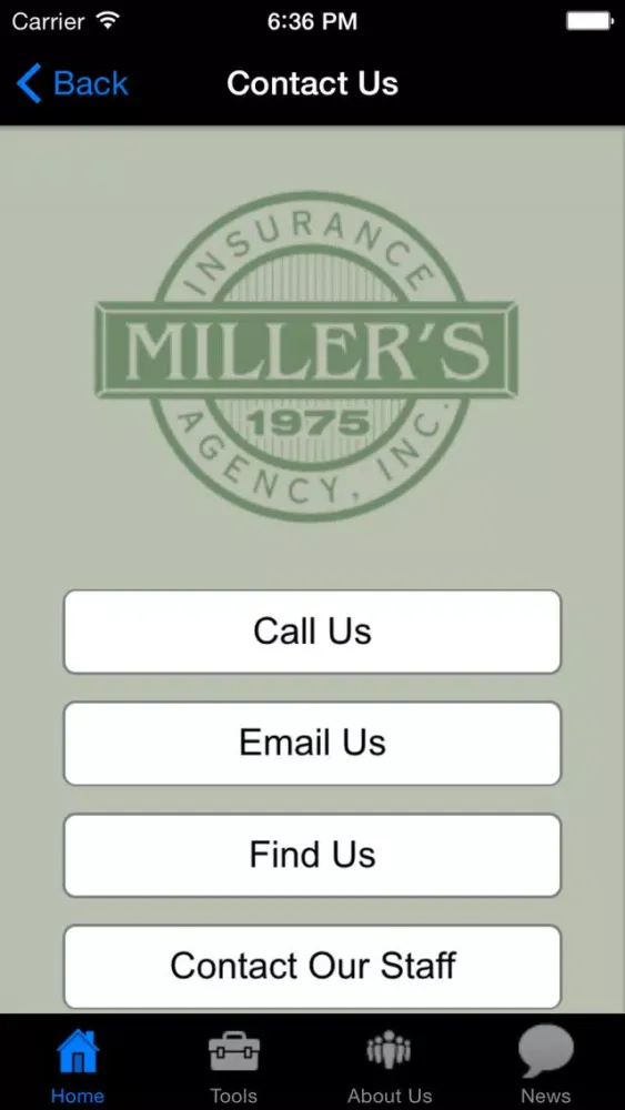 Miller's Insurance Agency स्क्रीनशॉट