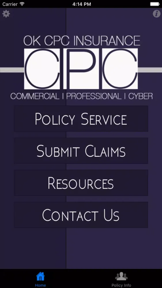 Скриншоты Oklahoma CPC Insurance